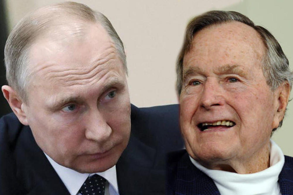 PORUKA IZ RUSIJE: Putin izjavio saučešće Džordžu Bušu starijem