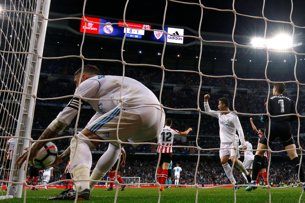 (VIDEO) BASKIJCI ODNELI BOD IZ MADRIDA: Ronaldo petom u 87. minutu sprečio blamažu Reala