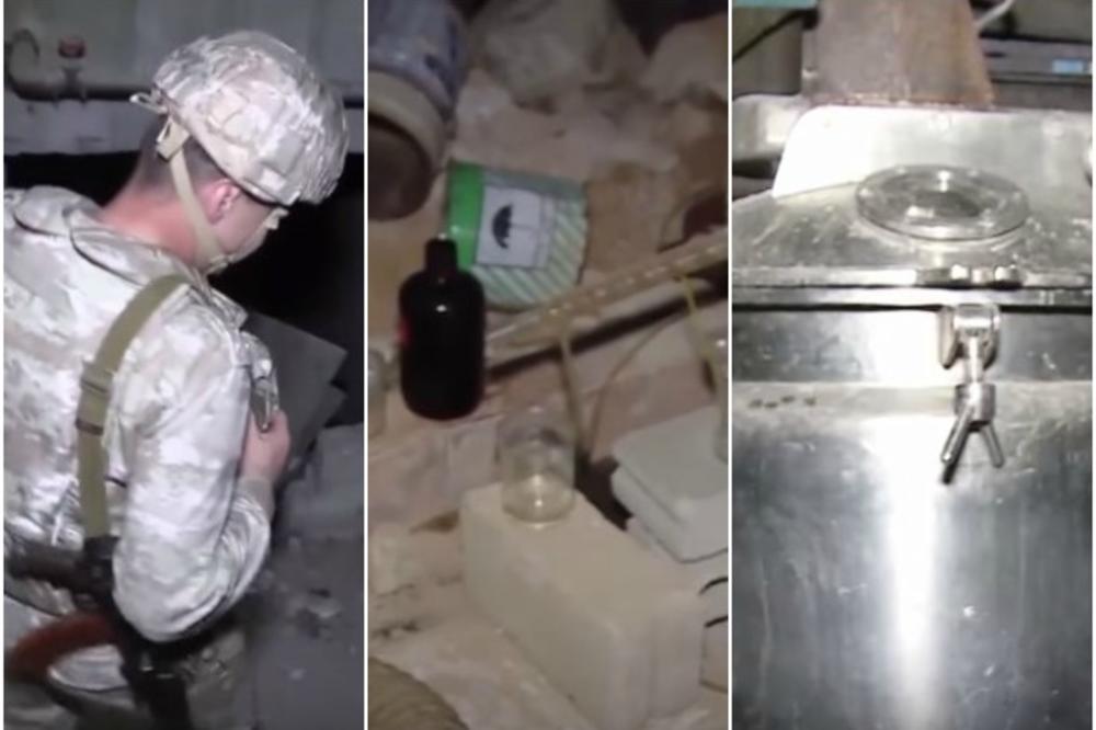 (VIDEO) RUSIJA IMA NOVE DOKAZE: Pronađena laboratorija terorista i opasan heksamin