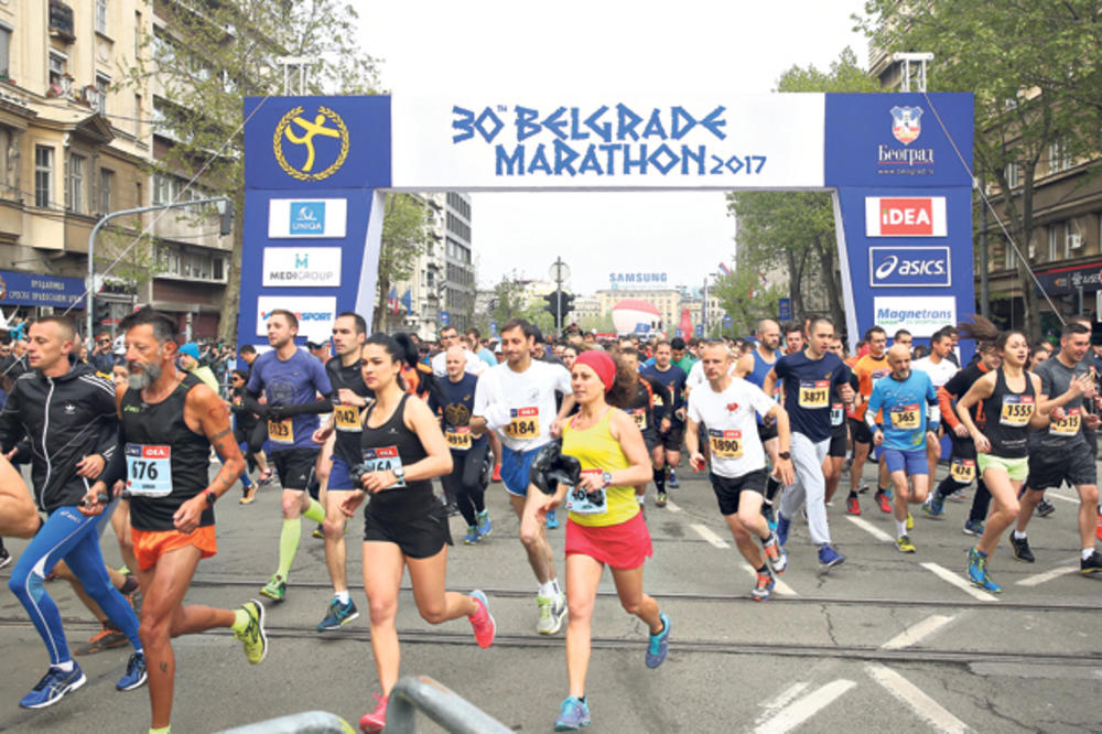 DANAS TRADICIONALNI 31. BEOGRADSKI MARATON: Svetski maratonci osvajaju srpsku prestonicu (10.00)!