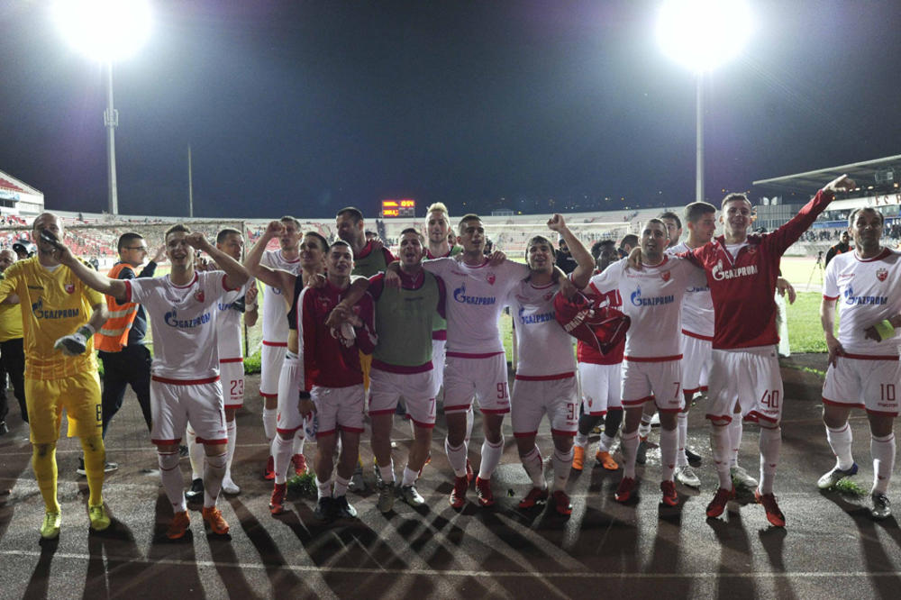 SVE JE SPREMNO ZA SPEKTAKL: Fudbaleri Crvene zvezde pozivaju navijače na proslavu titule