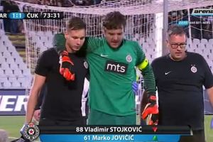 (VIDEO) VELIKA BRIGA ZA PARTIZAN, ALI I ORLOVE PRED MUNDIJAL: Povredio se Vladimir Stojković!