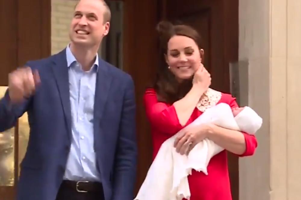 (VIDEO) PRVI SNIMAK MALOG PRINCA: Evo kako izgleda novorođeni sin Vilijama i Kejt