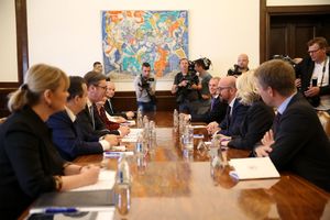 SRDAČAN SUSRET U PREDSEDNIŠTVU SRBIJE: Vučić razgovarao sa premijerom Belgije