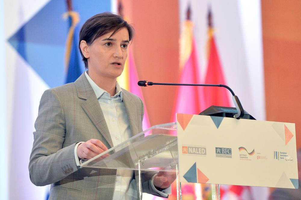 Premijerka Brnabić: Zaustavili smo rad na Medijskoj strategiji jer radna grupa nema pun legitimitet