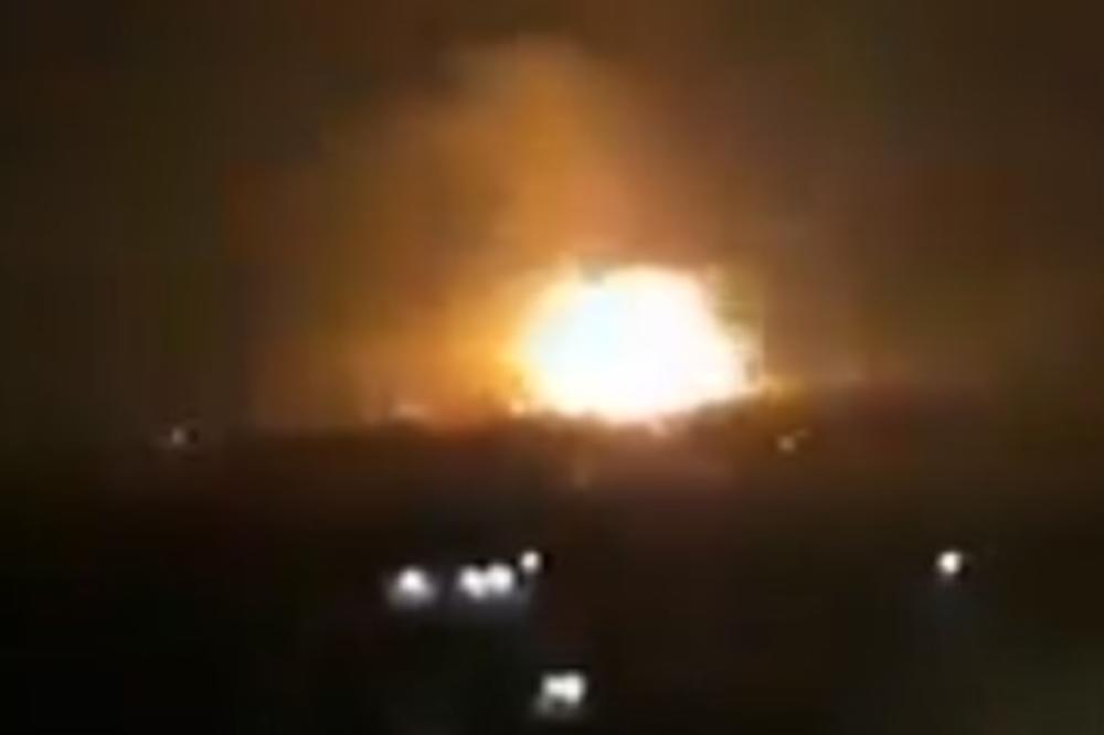 (VIDEO) NOVI UDAR NA SIRIJU: Jake eksplozije u Hami u Alepu, sumnja se na vazdušni napad