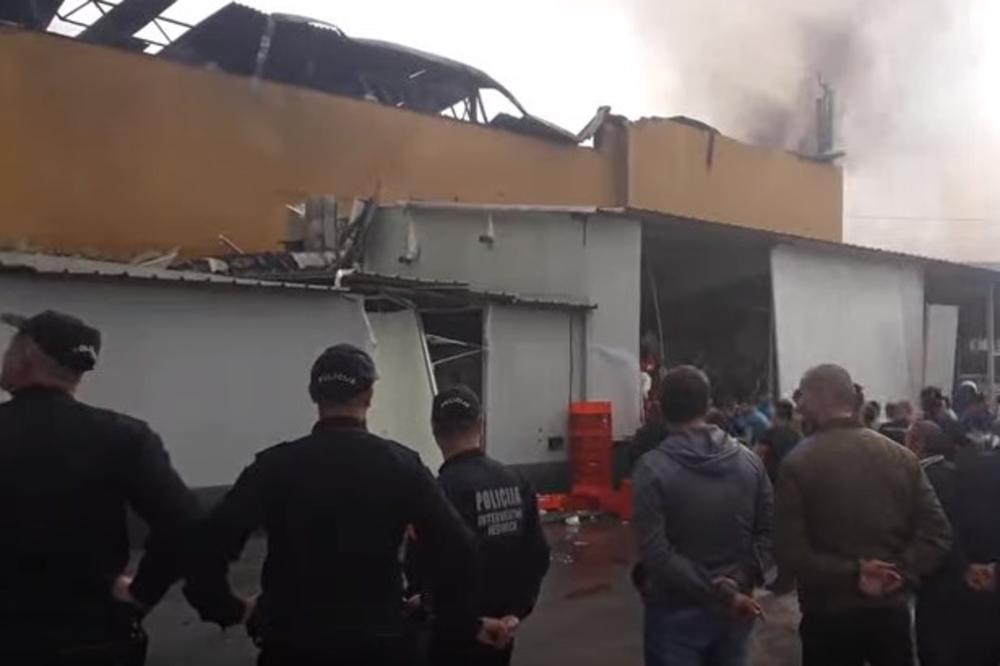 (VIDEO) UGAŠEN OGROMAN POŽAR U BIJELOM POLJU Vlasnik izgorele fabrike: Ovo je šteta za celu državu