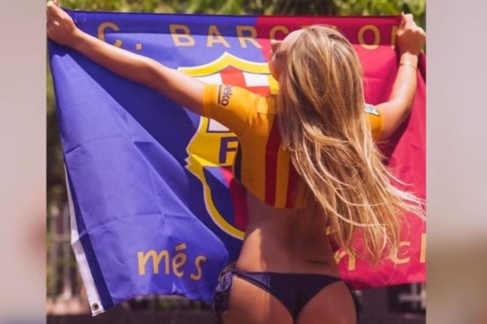 (FOTO) ZA BARSU BI URADILA BAŠ SVE! Toliko je seksi da kalendar Barselone zbog nje kupuju i navijači Reala!