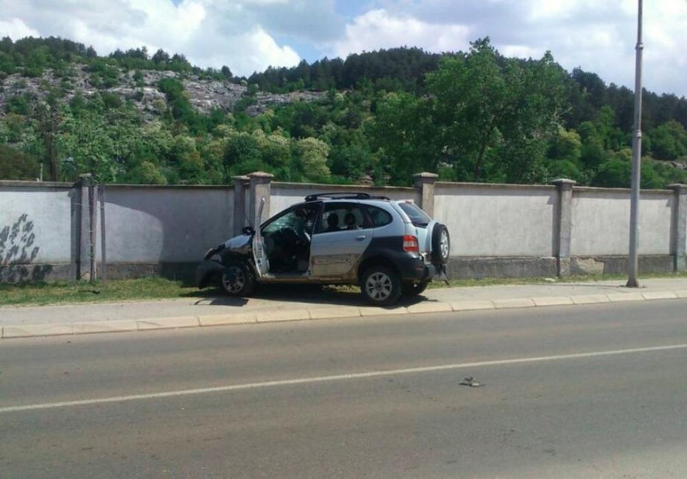Automobil u kome je poginuo Predrag Pejović