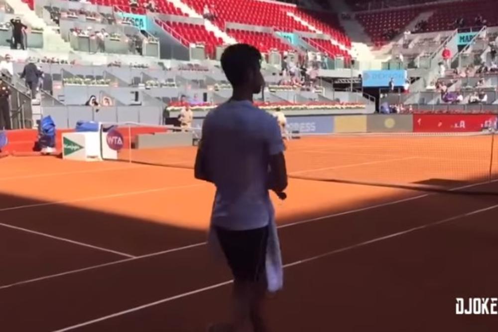 (VIDEO) SUSRET LJUTIH RIVALA: Evo kako je reagovao Nadal kada je ugledao Novaka na svom terenu!