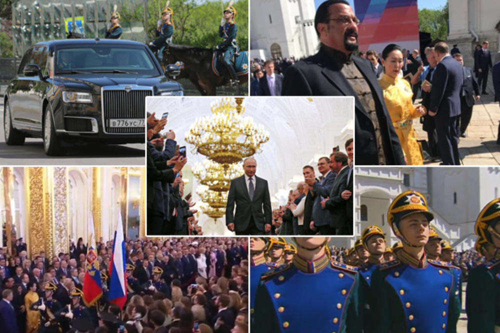 (FOTO PRIČA) NOVA LIMUZINA, STIVEN SIGAL I HILJADE RUSA: Ovako je izgledalo PUTINOVO preuzimanje predsedničke dužnosti po 4. put!