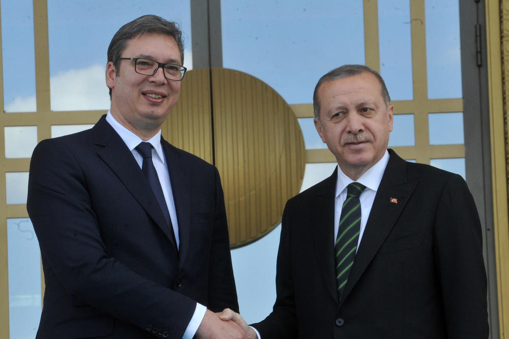 VUČIĆ: Erdogan je najzaslužniji za vrtoglavi uspon saradnje naše dve države