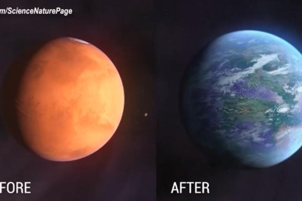 (VIDEO) SILOVANJE MARSA: Objavljen stravičan scenario pretvaranja Crvene planete u novu Zemlju! Proces je jeziv!
