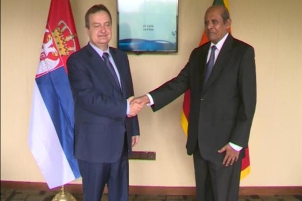 PRVI SUSRET U POSLEDNJIH 20 GODINA: Dačić razgovarao sa šefom diplomatije Šri Lanke