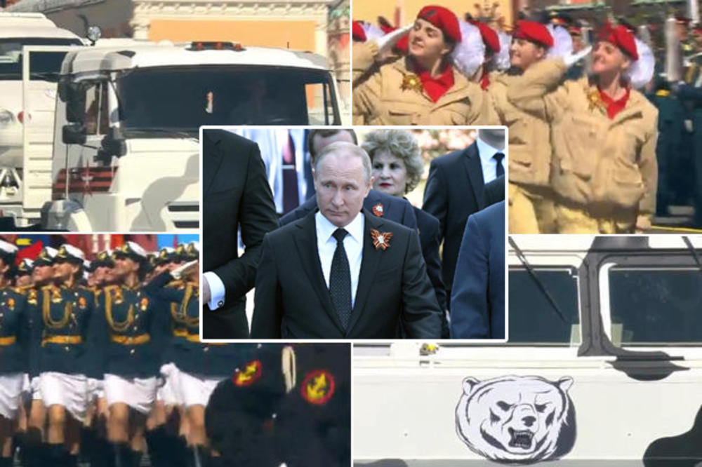 SPEKTAKL! GRMI U MOSKVI, SLAVLJE NA DAN POBEDE: Rusija svetu pokazala PONOS svoje armije! Putin  i Vučić na čelu marša! (FOTO, VIDEO)