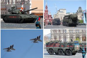 DOSAD NEVIĐENO NAJMODERNIJE RUSKO ORUŽJE: Pogledajte MOĆNE aždaje koje su prikazane na vojnoj paradi u Moskvi! (FOTO)