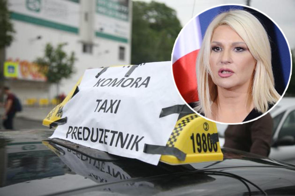 MINISTARKA MIHAJLOVIĆ: Izmenama zakona biće rešen problem taksista