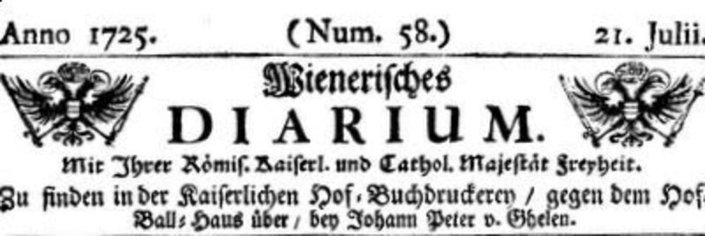 Naslovna strana austrijskih novina koje su objavile tekst o vampiru