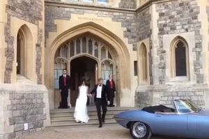 ŽENA PRINCA HARIJA JE OLIČENJE ELEGANCIJE! Zbog druge haljine Megan Markl kraljevsko svadbeno veselje postalo MODERNA BAJKA (FOTO, VIDEO)