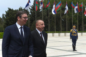 VUČIĆ NASTAVLJA POSETU AZERBEJDŽANU: U Bakuu se otvara Centar za srpski jezik i kulturu a srpski predsednik će dobiti laskavu titulu