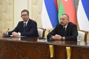 VUČIĆ NAKON SASTANKA SA ALIJEVIM: Srbija i Azerbejdžan se međusobno podržavaju, zainteresovani smo za još bolju saradnju (FOTO)