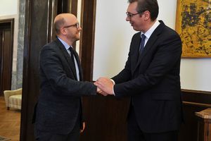 GUST RASPORED NA ANDRIĆEVOM VENCU: Vučić se sastao sa Sarazinom iz Odbora Bundestaga za odnose s EU