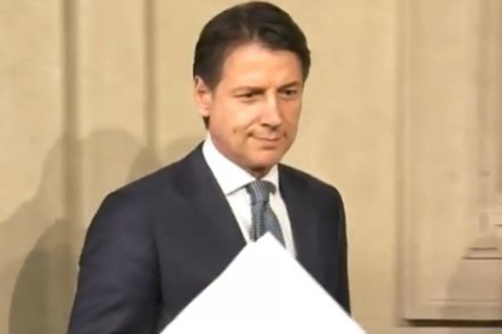 ĐUZEPE KONTE NOVI PREMIJER: Biću advokat odbrane italijanskog naroda! (VIDEO)