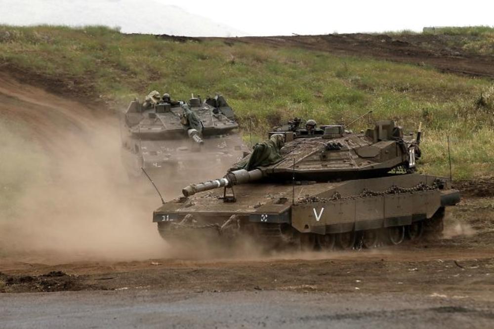 Vežba... Izraelski tenkovi 'Merkava'