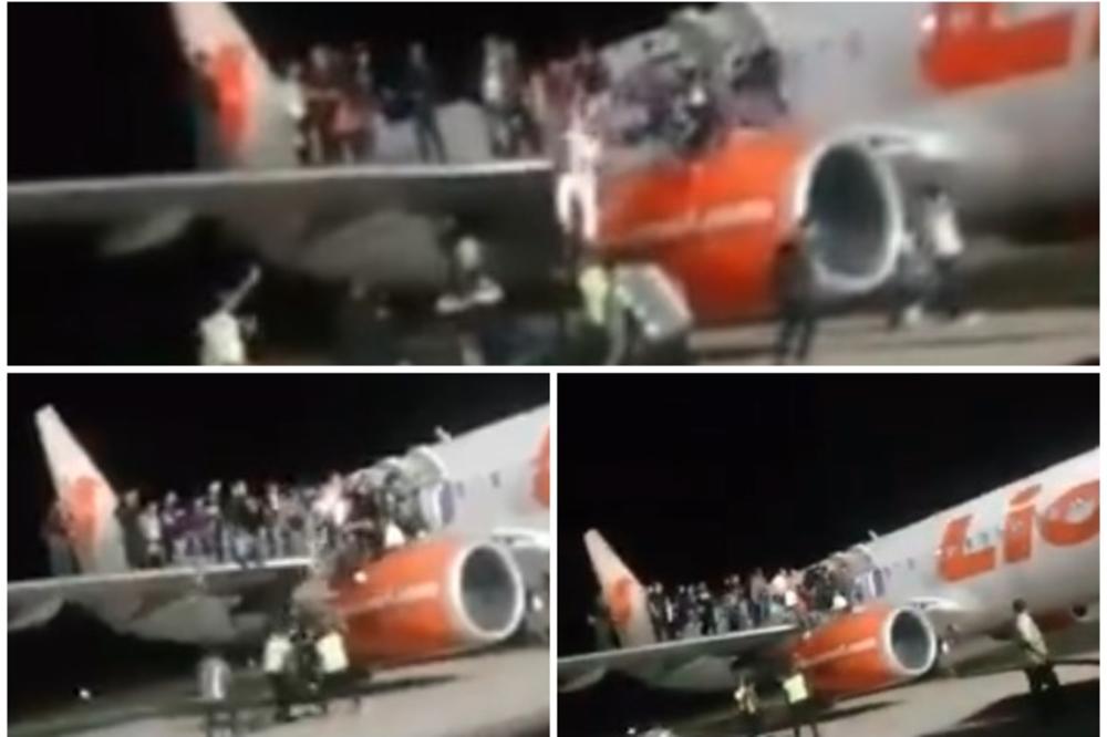ZAMALO DA IZGINU ZBOG LAŽNE UZBUNE: Iskakali iz aviona u strahu od bombe u kabini, 10 putnika izlomljeno, a onda je isplivala istina! (VIDEO)