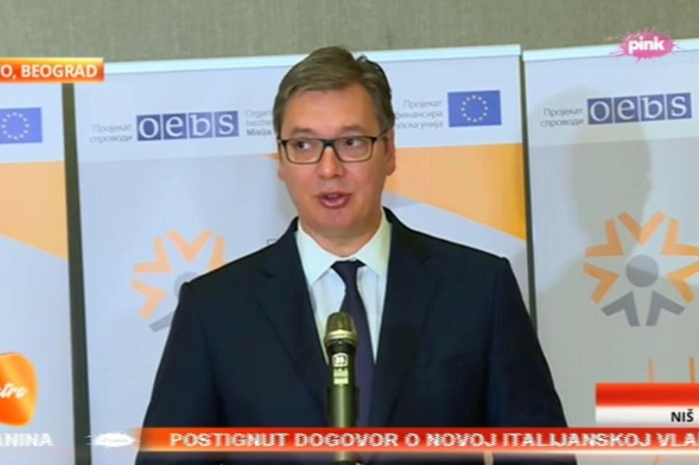 VUČIĆ UŽIVO NA OTVARANJU KONFERENCIJE OEBS: Albance zanima samo kako da uzmu sever Kosova, plaše me ovoliki napadi na Srbe (FOTO)