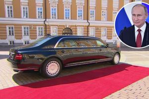 (VIDEO) PUTINOVA ZVER PRVI PUT U JAVNOSTI: Nova limuzina predsednika Rusije predstavljena tokom inauguracije