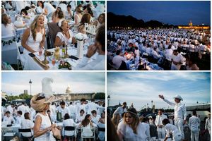 LOKACIJA JE BILA MISTERIJA DO POSLEDNJEG TRENUTKA: 30.000 ljudi u Parizu zajednički večeralo obučeno u belo (FOTO, VIDEO)