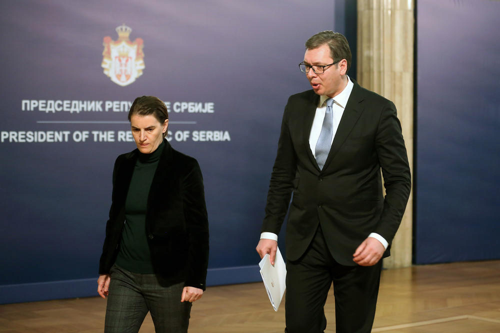 PREMIJERKA: Vučić ima punu podršku Vlade Srbije za pregovore u Briselu