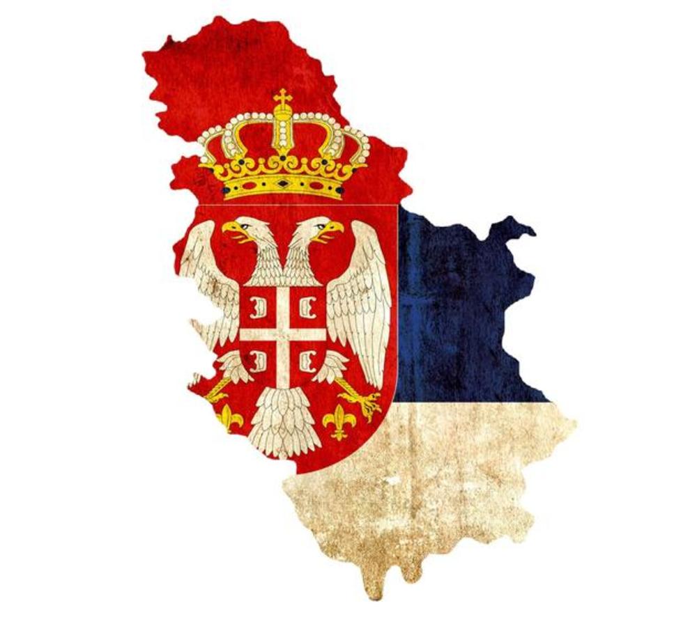 Srbija, Mapa Srbije