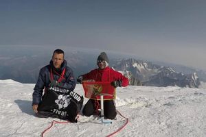 TIVĆANI OSVAJAJU PLANINU BOGOVA: Dejan i Miroslav jedva čekaju da se na Olimpu zavijori crnogorska zastava