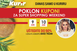 DANAS U SC STADION POČINJE SUPER SHOPPING WEEKEND: Uz kupone iz Kurira popusti i do 50%