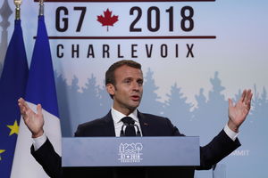 MAKRON ZADOVOLJAN: Zajedničko saopštenje G7 samo prvi korak