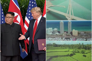 OVAJ SNIMAK JE UBEDIO KIMA: Tramp mu pokazao kako će Severna Koreja izgledati ako potpiše! Film dostojan HOLIVUDA (VIDEO)