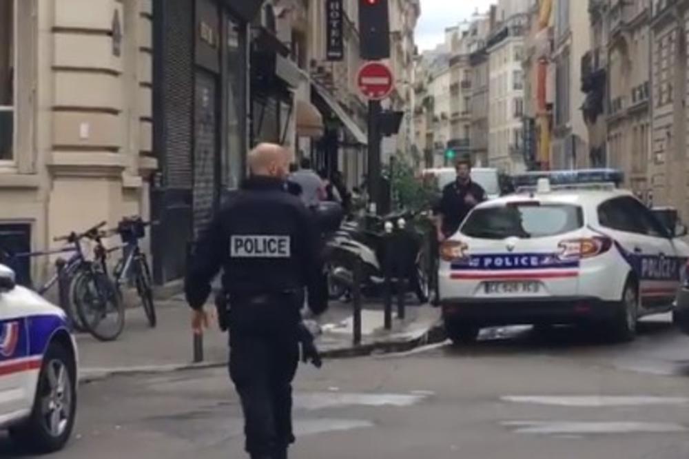 OKONČANA TALAČKA KRIZA U PARIZU: Uhapšen muškarac koji je držao taoce i pretio bombom (VIDEO)