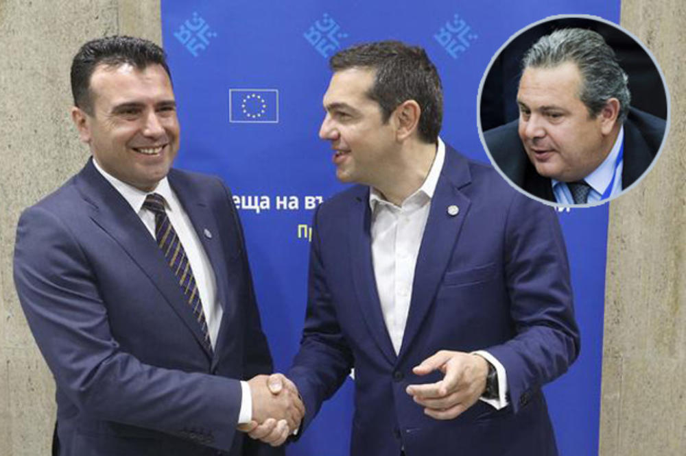 GRČKA VLADA PADA ZBOG MAKEDONIJE: Nezadovoljan sporazumom sa Skopljem, ministar odbrane sutra napušta koaliciju! DESNIČARI RUŠE CIPRASA!