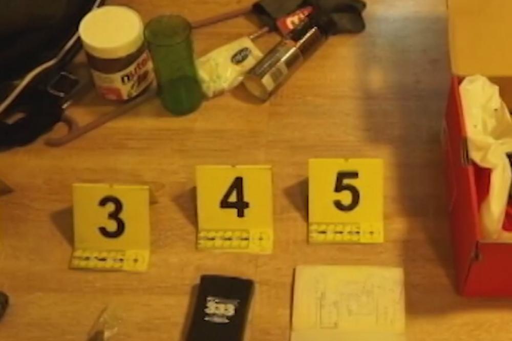 FILMSKO HAPŠENJE U BEOGRADU: Policija upala u stan, pronašli oružje, drogu i eksplozivne naprave! (VIDEO)