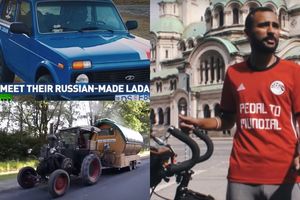 LADA, BAJS, TRAKTOR! Ovo su najluđa sredstva kojima su vatreni fanovi Mundijala stigli u Rusiju sa svih strana sveta (VIDEO)