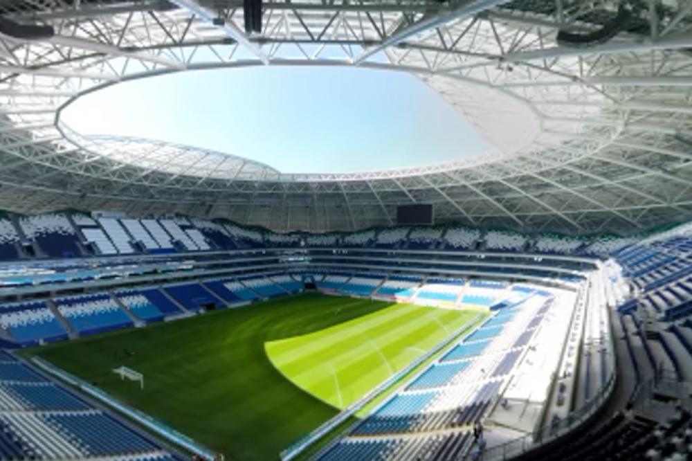 OVDE ĆE SRBIJA DEBITOVATI NA MUNDIJALU U RUSIJI: Stadion izgleda kosmički, može da se igra i po oluji! (VIDEO)
