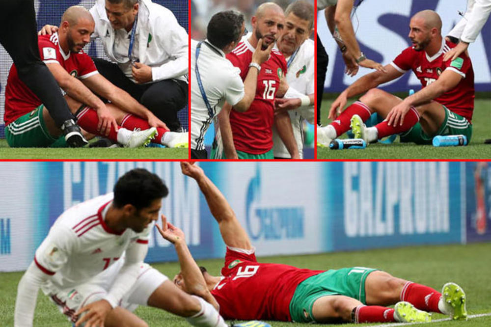 AUTOGOL I PAD U NESVEST: Iranci šokirali Marokance i pobedili golom u 95. minutu