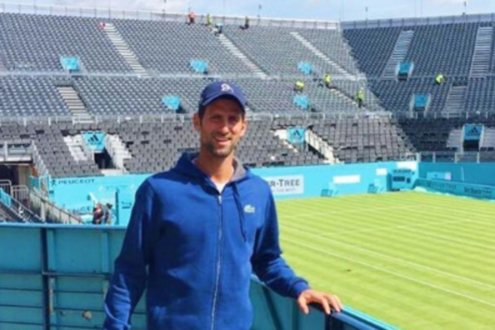 IDEMOOOOO: Novak uz svoj prepoznatljiv uzvik podržao Orlove (FOTO)