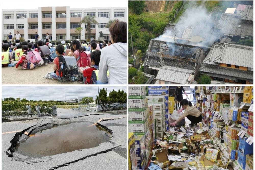 DRAMA U JAPANU: Zemljotres sravnio Osaku sa zemljom, ima mrtvih! Ljudi zarobljeni pod ruševinama! (FOTO, VIDEO)