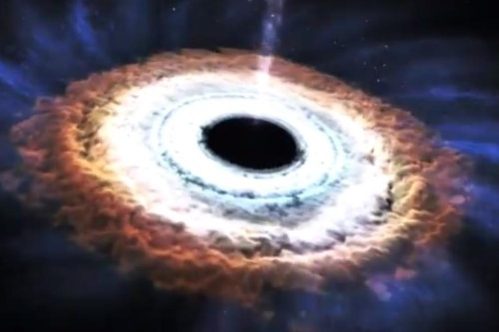ISTORIJSKI MOMENAT! NAUČNICI NASA SNIMILI KAKO SE HRANI CRNA RUPA: Zvezda duplo veća od Sunca nije imala nikakve šanse (VIDEO)
