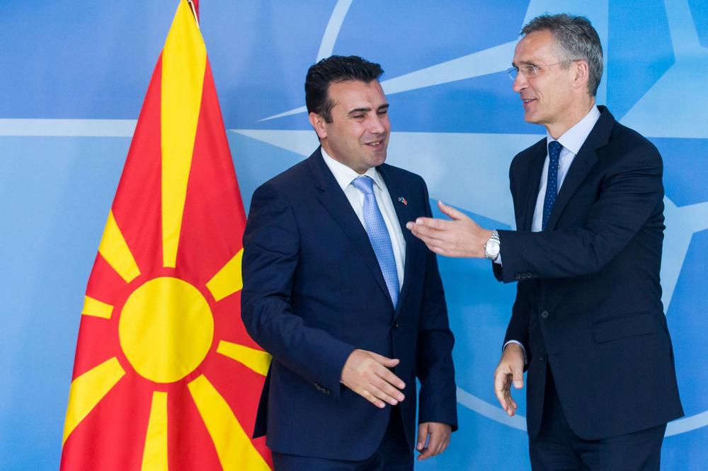 STOLTENBERG PORUČIO ZAEVU: NATO je srećan što Makedonija ide napred