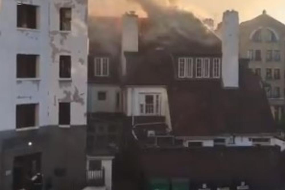 VELIKI POŽAR U LONDONU: 70 vatrogasaca na terenu zbog vatre koja je izbila u pabu (VIDEO)