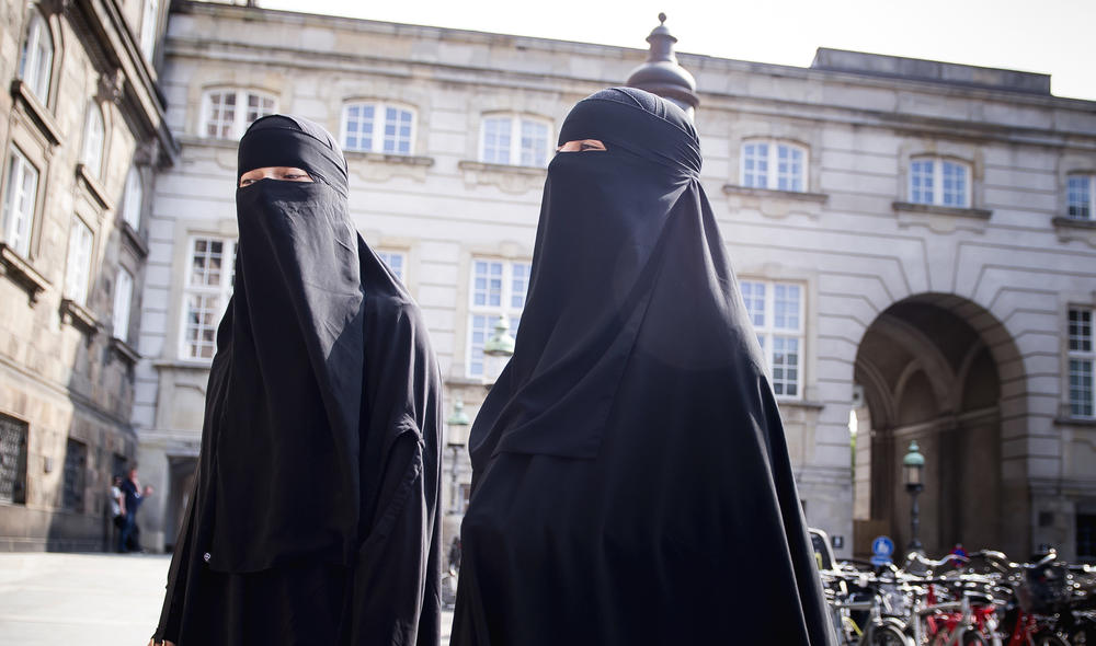 burka, hidžab